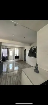 Cuisine ou kitchenette dans l'établissement Logement 20 min de Dijon Fenay