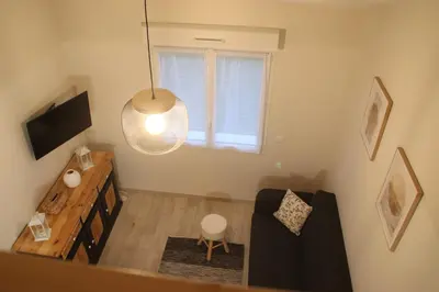 Télévision ou salle de divertissement dans l'établissement Gîte Lucanna