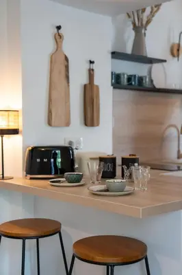 Cuisine ou kitchenette dans l'établissement Dijon hypercentre - Loge Comédie