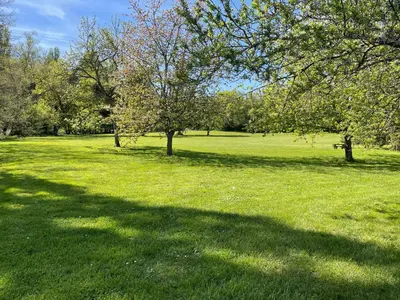 Jardin de l'établissement Gîte de l 'Angeline