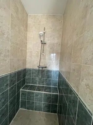 Salle de bains dans l'établissement Gîte de l 'Angeline
