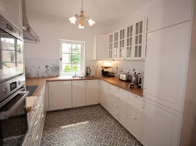 Cuisine ou kitchenette dans l'établissement Gite Passart à Brancion