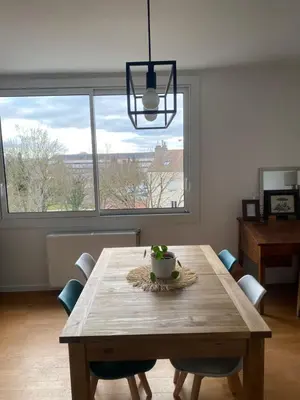 Plan de l'établissement Appartement 4p avec garage privé