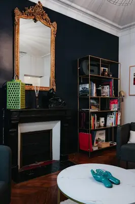 Coin salon dans l'établissement L'appartement - Meursault