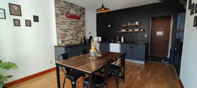 Cuisine ou kitchenette dans l'établissement Le Courbet Fabulous 1-Bedroom