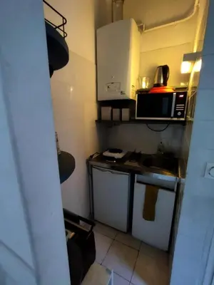 Cuisine ou kitchenette dans l'établissement Le Cosy Dijonnais - Disponible après le 1er Mai