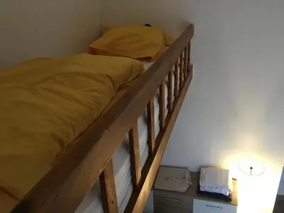 Un ou plusieurs lits dans un hébergement de l'établissement Le Cosy Dijonnais - Disponible après le 1er Mai