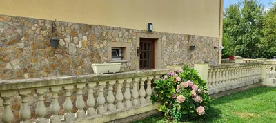 Jardin de l'établissement Evasion Bourguignonne