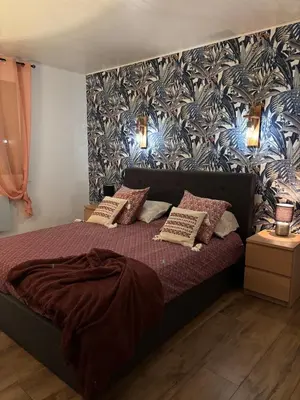 Un ou plusieurs lits dans un hébergement de l'établissement Maison de la forêt