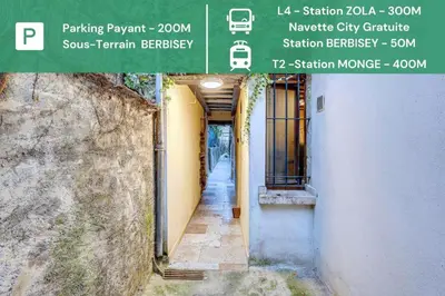 Plan de l'établissement L'ÉVASION I BED&SPA I Jacuzzi I Cozy I HyperCentre I RENT IMMO