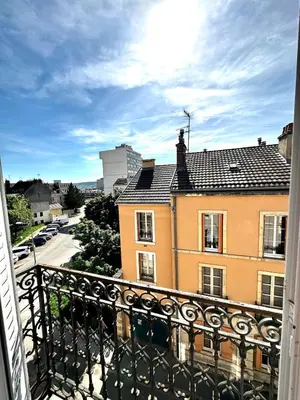 Balcon ou terrasse dans l'établissement Appartement en plein centre-ville Gare Darcy