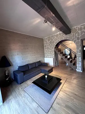 Coin salon dans l'établissement Maison Digoin