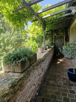 Jardin de l'établissement L'atelier du Doubs
