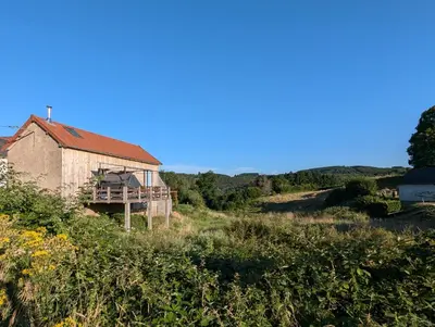 Paysage naturel près de la maison de vacances