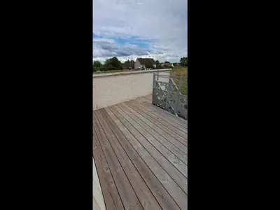 Balcon ou terrasse dans l'établissement Le Vin-Tage