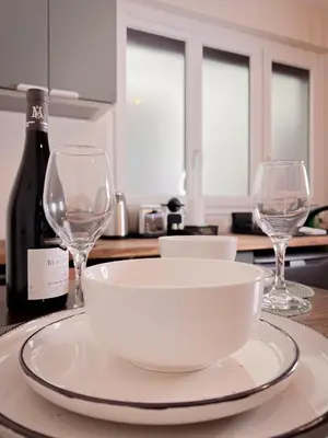 Boissons dans l'établissement Le pédestre - Appartement cosy hyper centre-ville de DIJON