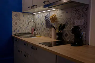 Cuisine ou kitchenette dans l'établissement 