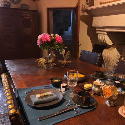 Nourriture dans le B&B/chambre d'hôtes ou à proximité