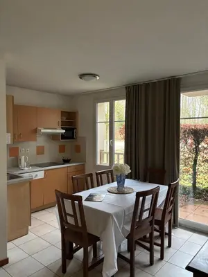 Cuisine ou kitchenette dans l'établissement Chez Juliette