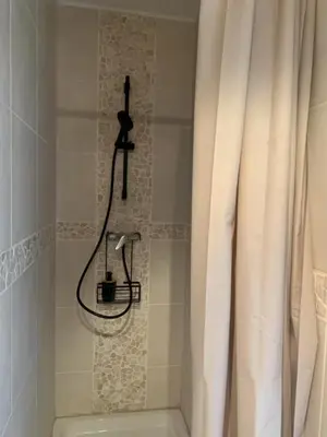 Salle de bains dans l'établissement Le Coup de Coeur Terrasse Calme