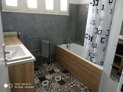 Salle de bains dans l'établissement 2 Appartements 