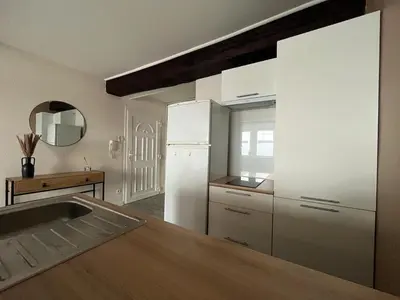 Cuisine ou kitchenette dans l'établissement La Pause Cosy
