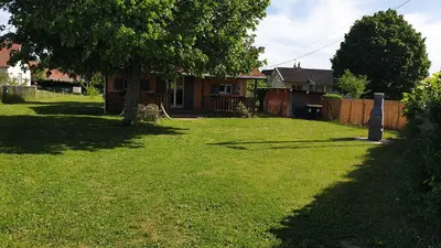 Jardin de l'établissement Chalet du Tilleul