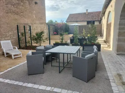 Terrasse ou espace extérieur de l'établissement La petite favière