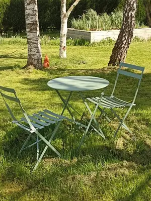 Jardin de l'établissement Gîte Le Nid aux Papillons