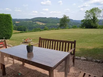Paysage naturel près de la maison de vacances