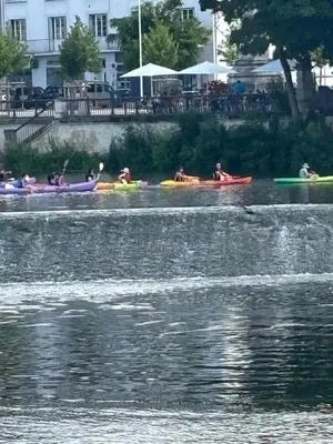 Vue sur la rivière ou le fleuve situé(e) à proximité de l'appartement