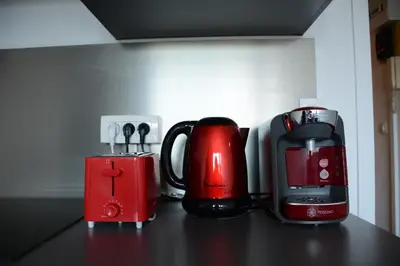 Cuisine ou kitchenette dans l'établissement SWEETHOME DIJON - ALBERT 1er