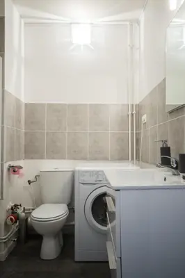 Salle de bains dans l'établissement SWEETHOME DIJON - ALBERT 1er