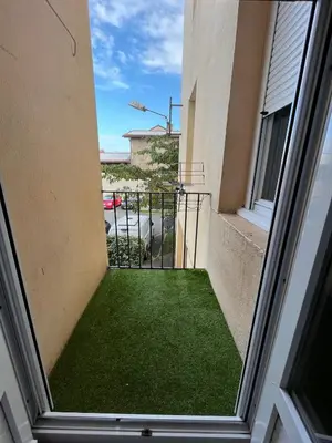Balcon ou terrasse dans l'établissement Cinema et Billiard