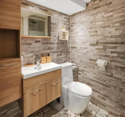 Salle de bains dans l'établissement Le Double Studio AB à Dijon CHU, Ciné & Extérieur