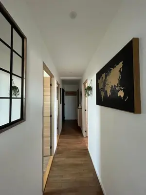 Télévision ou salle de divertissement dans l'établissement Appartement type T2 Il Giardino Sospeso