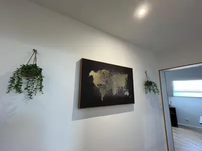 Télévision ou salle de divertissement dans l'établissement Appartement type T2 Il Giardino Sospeso