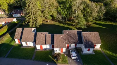 Bâtiment de le village vacances