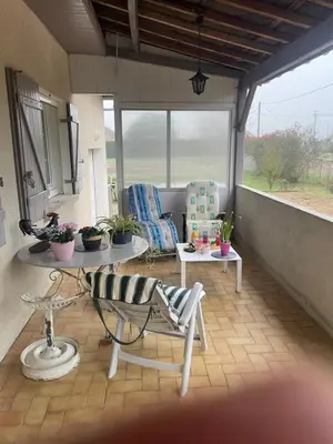 Balcon ou terrasse dans l'établissement Voyage