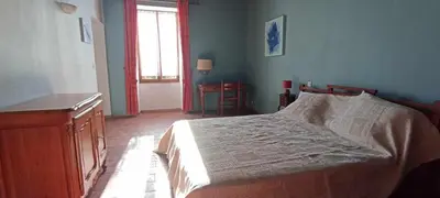 Un ou plusieurs lits dans un hébergement de l'établissement L'Ouche Grillée-Charming renovated countryside cottage-Wifi gratuit