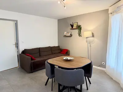 Coin salon dans l'établissement Le Bacquin 21