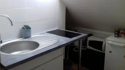 Cuisine ou kitchenette dans l'établissement DIJON entre gare et cathedrale