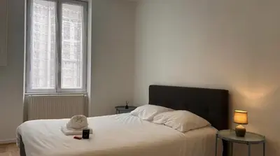Un ou plusieurs lits dans un hébergement de l'établissement Le St Antoine Central - Gare