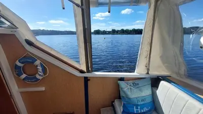 Paysage naturel près de le bateau