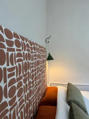 Coin salon dans l'établissement Nouveau I Studio Green I Cour intérieure & Vue imprenable