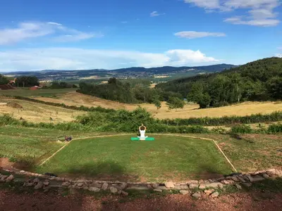 Paysage naturel près de la maison de vacances