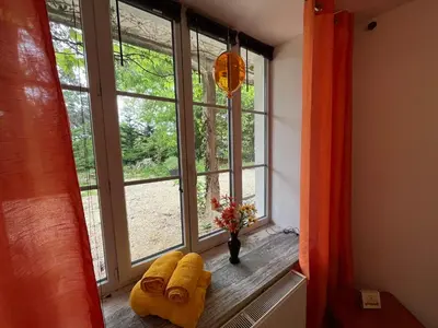 Jardin de l'établissement Couleurs de la vie - Chambres d'Hôtes et Gîte