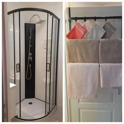 Salle de bains dans l'établissement Appartement Indépendant Chagny