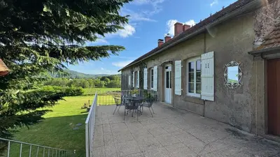 Jardin de l'établissement Maison Belle Vie