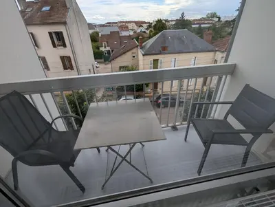 Plan de l'établissement Ma Bourgogne grand 3 pièces avec balcons plein sud, parking interieur